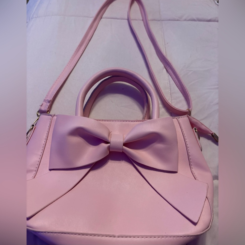 Pink Bow Purse